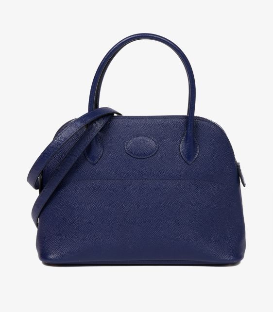 Bleu Saphir Epsom Leather Bolide 27