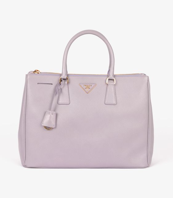 Glicine Saffiano Lux Leather Special Order Large Galleria Tote