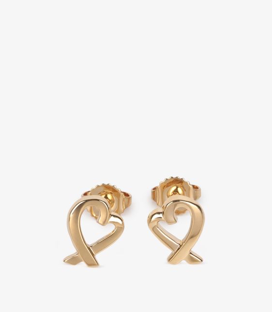18ct Yellow Gold Paloma Picasso Loving Heart Earrings