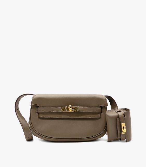 Etoupe Swift Leather Kelly Moove