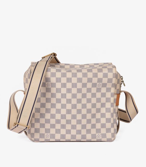 Louis Vuitton Damier Azur Coated Canvas Naviglio at Xupes