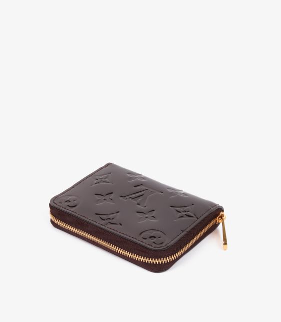 Amarante Monogram Vernis Leather Zippy Coin Purse