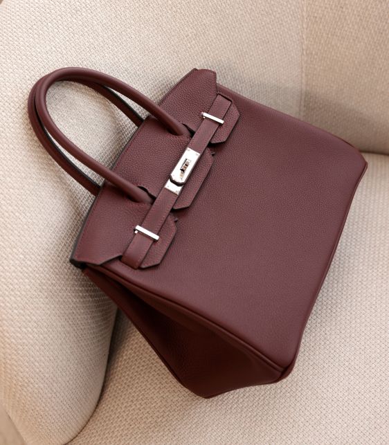 Rouge H Togo Leather Birkin 30cm Retourne