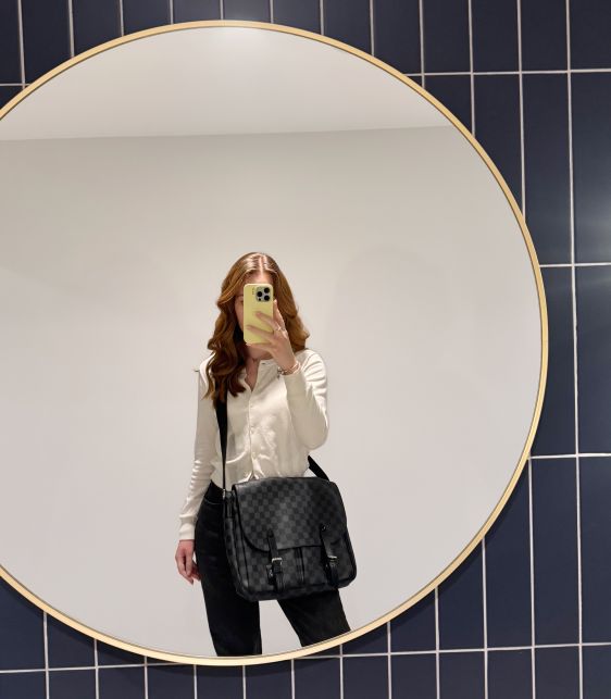 Damier Graphite Coated Canvas Christopher Messenger