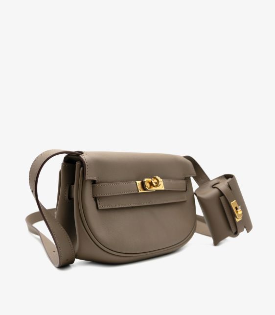 Etoupe Swift Leather Kelly Moove